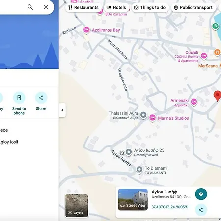 Syros By The Bay Ferienhaus Azolimnos